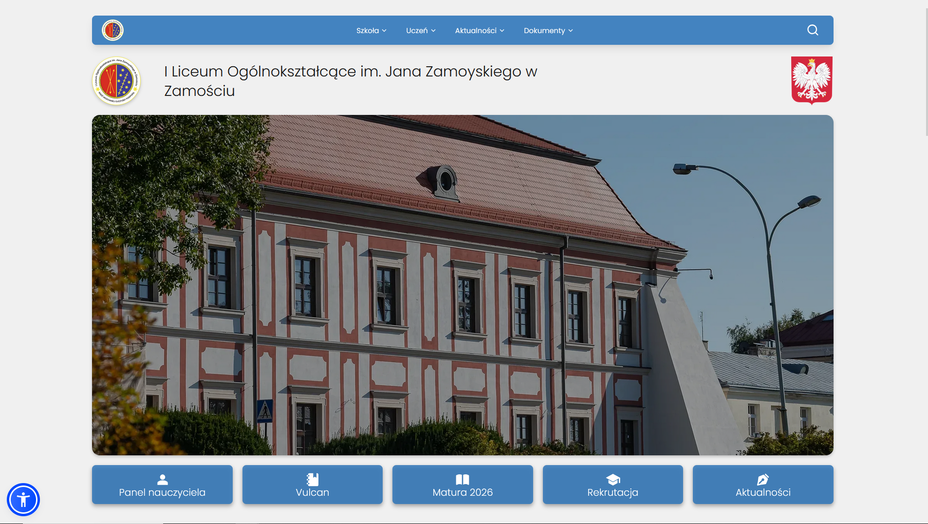 HIGH SCHOOL OF JAN ZAMOYSKI IN ZAMOŚĆ